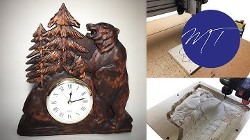 Making a Lakeside Bear Clock | Michael Tyler