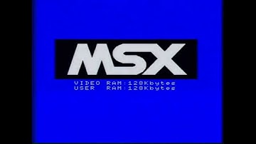 Philips VG 8235 boot 1 MSX2