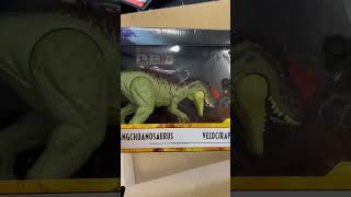 New Toy Set With Blue, Yangchuanosaurus And Owen