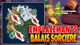 Tous les Emplacements des BALAIS de SORCIÈRE sur Fortnite - Où Trouver Balais de Sorcière screenshot 2