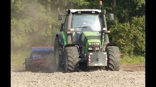 ☆Siew żyta 2017☆ Deutz Fahr Agrotron m610 & Nordsten ㋡Agro Kuzyni㋡