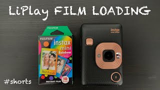 Instax Mini LiPlay FILM LOADING #shorts