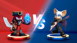 Sonic Dash - Knuckles the Dread VS Rockstar Rouge  - Movie Sonic vs All Bosses Zazz Eggman