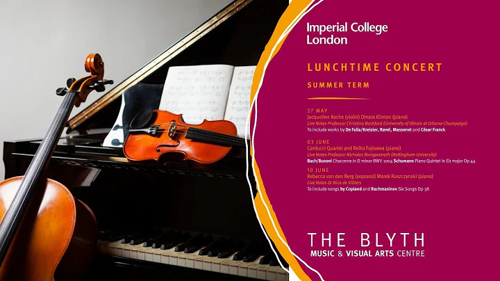 Lunchtime Concert Series | Jacqueline Roche (violi...