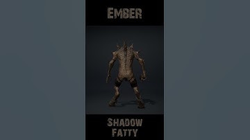 Embershadow Fatty 360 #character #rogerkint #3d #animation #gaming #unity #unreal #ember