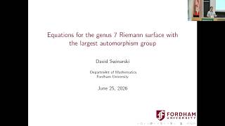 Equations for the genus 7 Riemann surface with the largest automorphism group