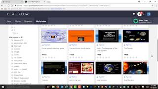 How to download and use Flipcharts from ClassFlow