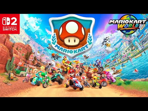 Mushroom Cup - Mario Kart Worlds På Svenska - Del 1