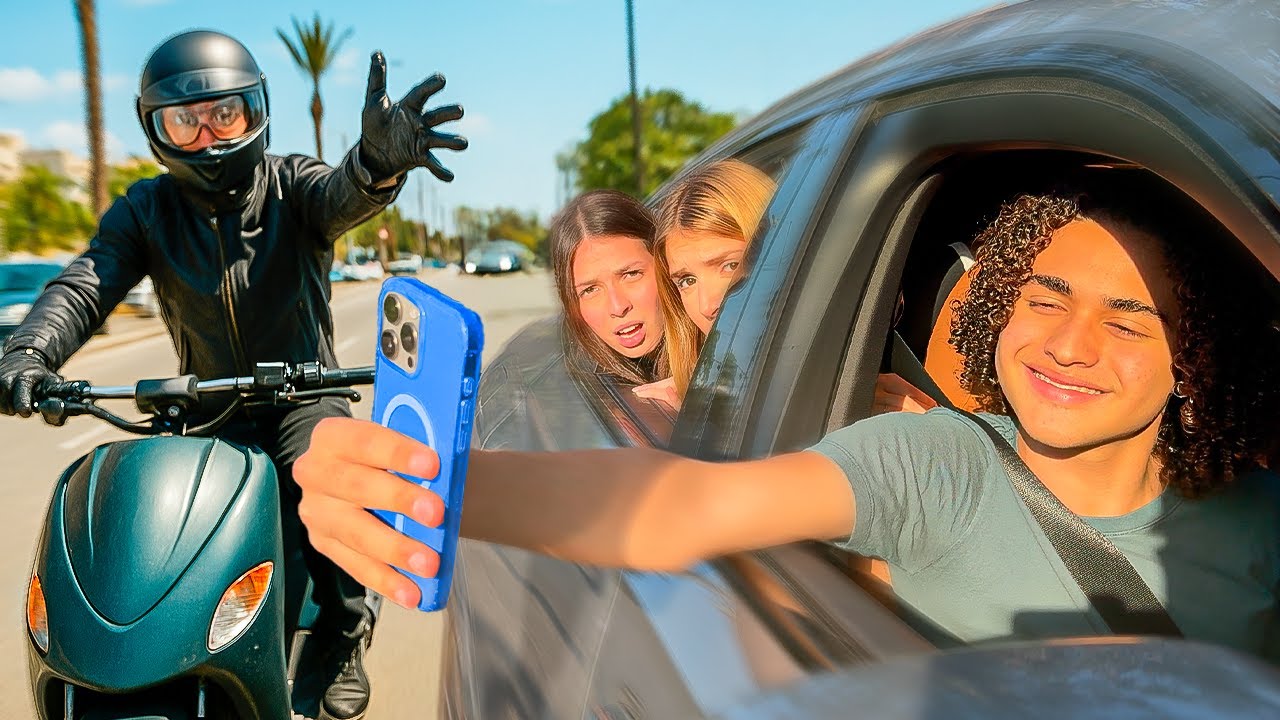 ROUBARAM MEU IPHONE E FILMAMOS TUDO ‼️