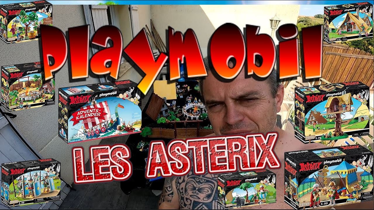 Playmobil unboxing : Astérix (2022) – 70031, 70932, 70933, 70934, 71015,  71016, 71160 