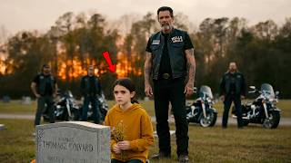 Little Girl Left Flowers on Biker's Grave for 8 Months — What 162 Hells Angels Did Next Is Shocking