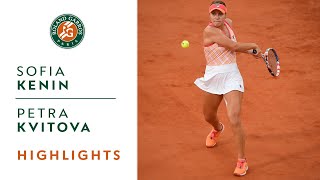 Sofia Kenin vs Petra Kvitova - Semi-final Highlights I Roland-Garros 2020