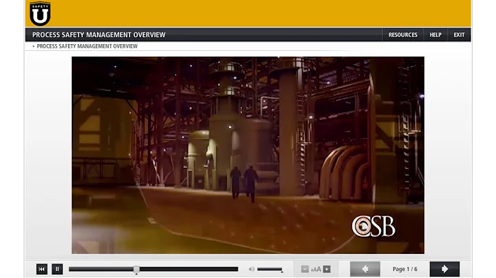 Process Safety Management Overview