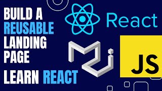 Learn React &amp; Material UI by Building a Reusable Landing Page - PART 1: Set Up &amp; Build the Header