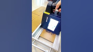 How to print large format logo on carton box by cycjet handheld inkjet printer