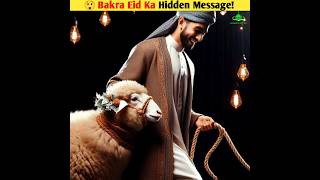 Bakra Eid Ka Sachcha Message Kya Hai? #shorts #qurbani #islamicreminder