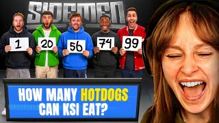 Freya Reacts to SIDEMEN REVERSE CATEGORIES
