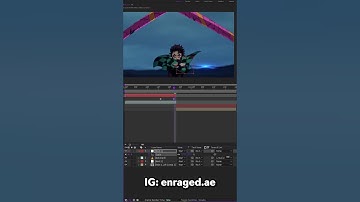 Fake Zoom in Tutorial #aftereffects #anime