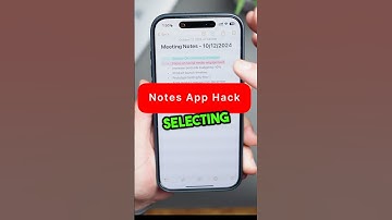 New Notes App Highlight Feature in iOS 18 #iOS18 #iPhoneTips #Notes #Apple  #iPhone #Productivity