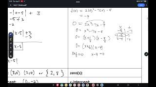 MAT 171 Precalculus Algebra: Function Characteristics