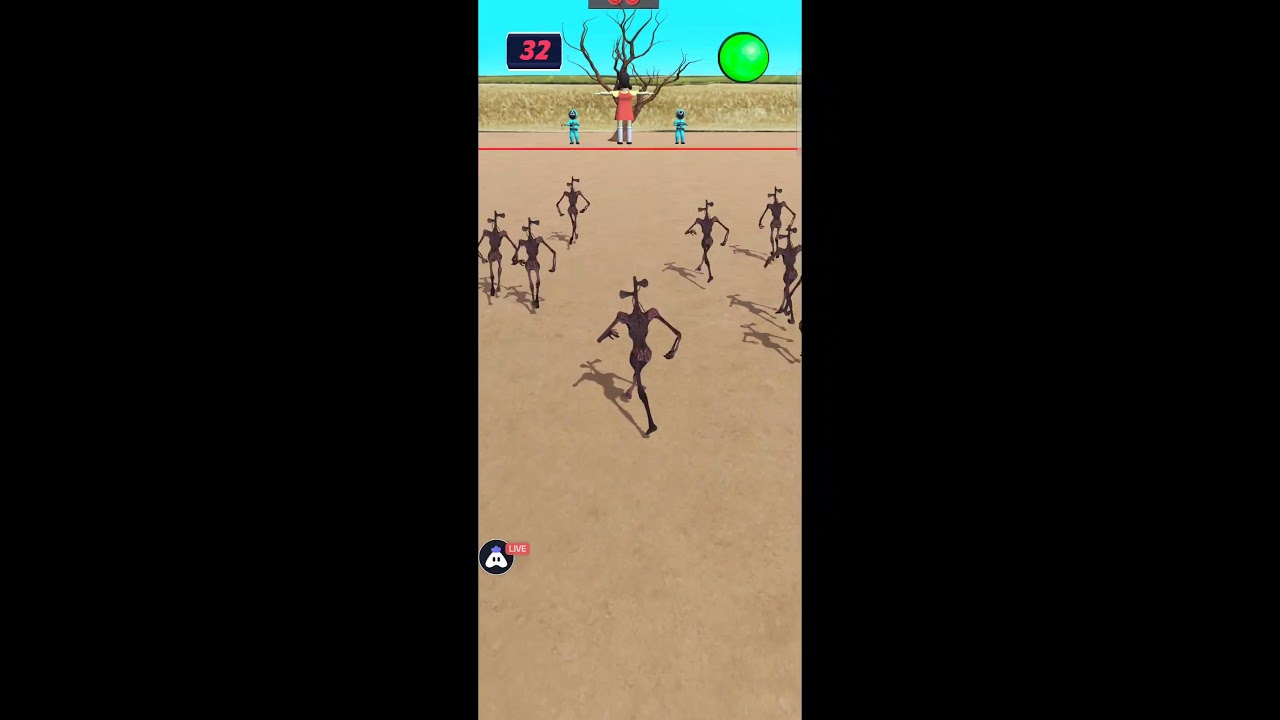 Siren Hard Squid Game Red Light Siren Green Light : 😍 Excited stream | Playing Solo |