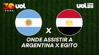 ARGENTINA X EGITO: ONDE ASSISTIR À TRANSMISSÃO AO VIVO DO JOGO PELA COPA DO MUNDO E HORÁRIO