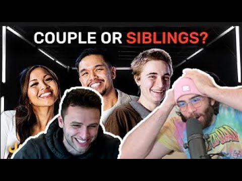 Thumbnail for HasanAbi REACTS to 6 Couples vs 1 Secret Siblings w/AustinShow │ JUBILEE REACTS