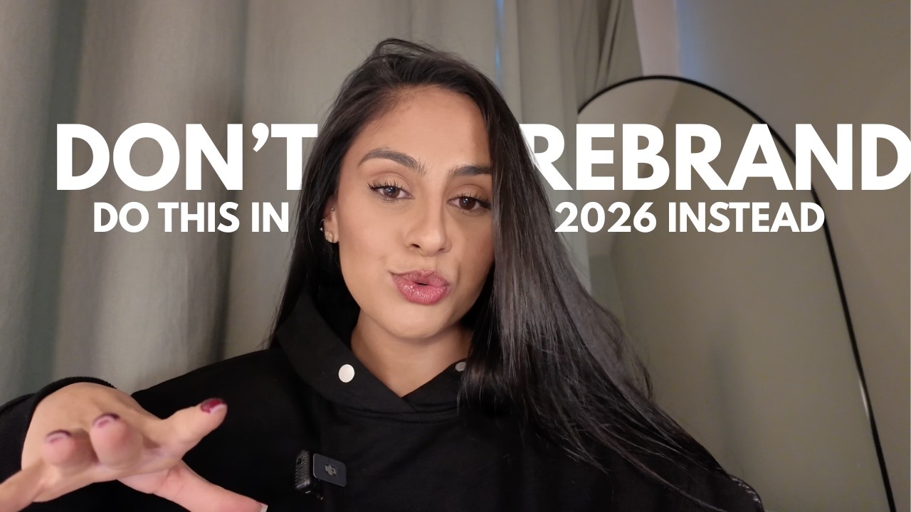 You DON'T need a 2026 rebrand, you need an identity shift.