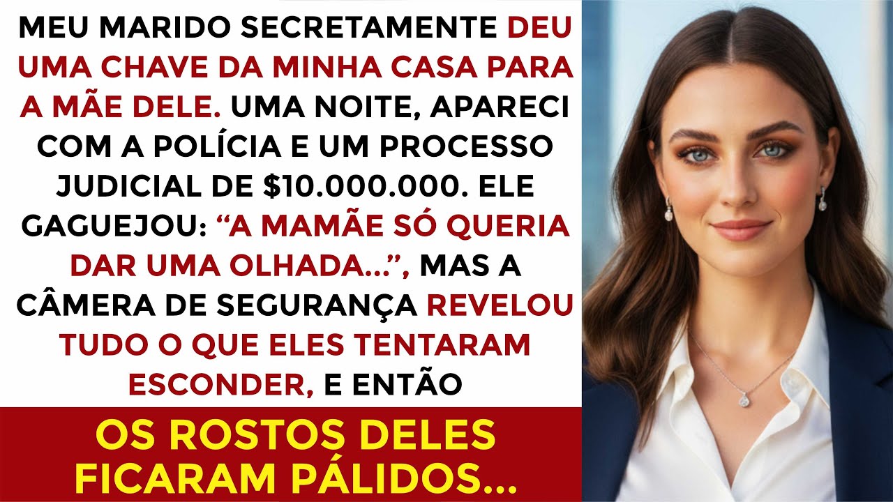 Meu Marido Deu a Chave de Casa para a Mãe Dele - Ela Não Esperava Que Eu Estivesse Gravando Tudo