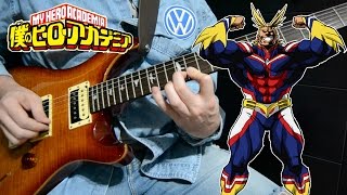 Video thumbnail of "Boku no Hero Academia Season 2 OP 『Peace Sign - Kenshi Yonezu 』{TABS} Guitar Cover 僕のヒーローアカデミア"