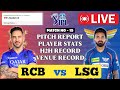 🔴LIVE RCB vs LSG Dream11 Live Prediction| BAN vs LKN Dream11 | Bengaluru vs Lucknow 15TH IPL LIVE