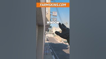 Easy kill with one long flash on CS2 Dust 2 #shorts