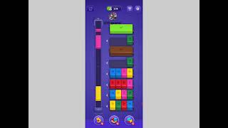 Loop master color jam sort level 52  solution for gameplay