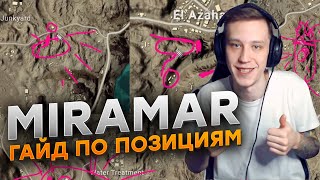 ЛУЧШИЕ позиции на карте Miramar. Играй как ПРО в PUBG MOBILE. Гайд по позициям - ЧАСТЬ 1