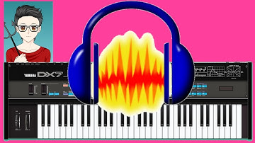 Sampling a Synthesizer With Audacity #audacity #linux #daw #tracktion #lmms #milkytracker