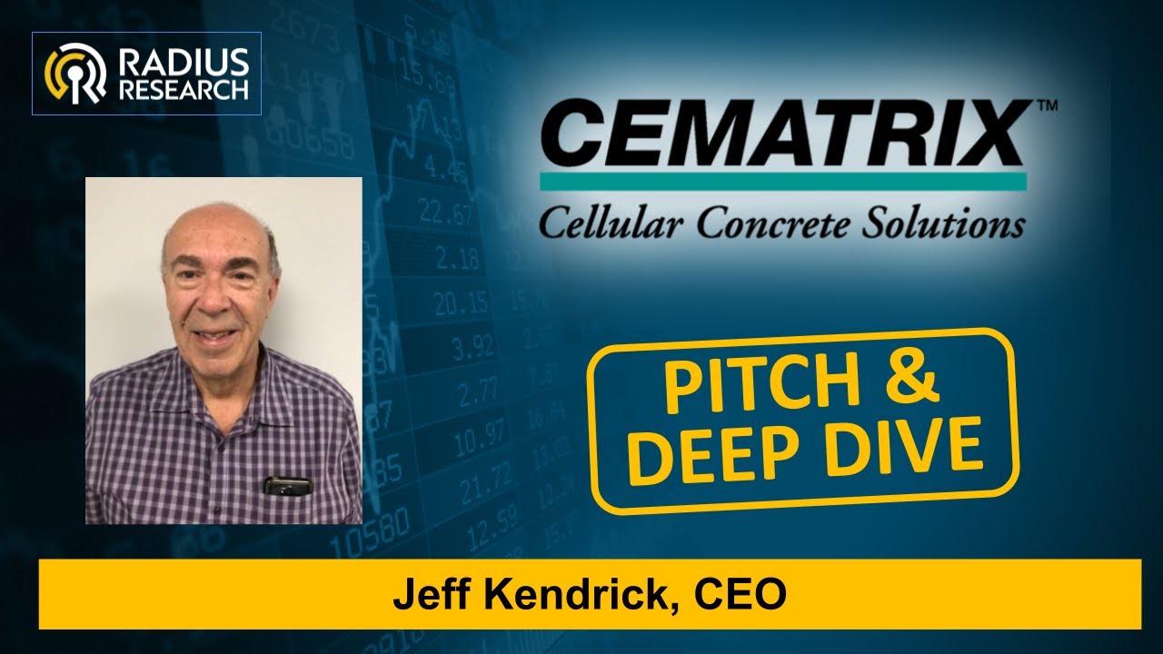 Cematrix (CVX) CEO Jeff Kendrick Pitch, Deep Dive, Q&A