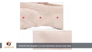 Womens Mens Ballet Shoe Dance Gymnastics Shoes Slippers Canvas Soft | Review/Test screenshot 4