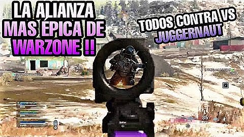 LA ALIANZA MAS EPICA DE LA HISTORIA DE WARZONE ! - TODOS CONTRA JUGGERNAUT !! (AVENGERS EDICIÓN)