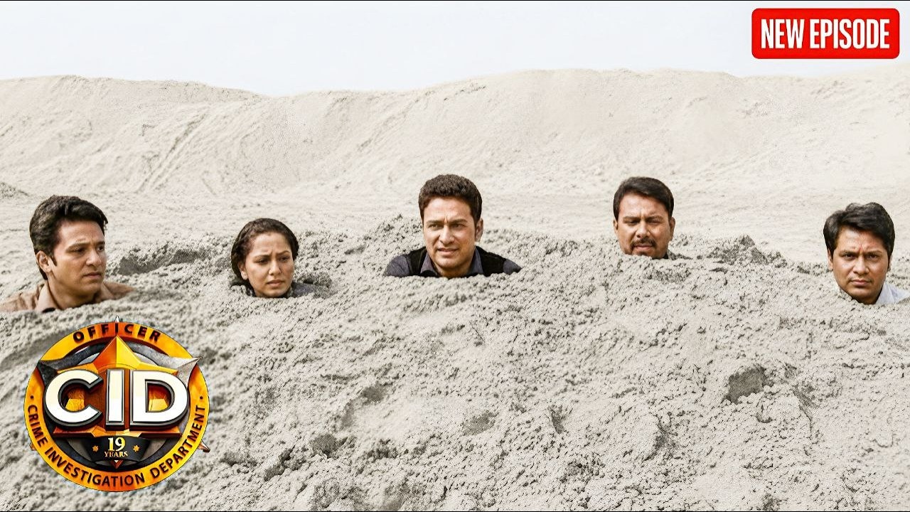 रेत के पहाड़ में धंसी CID Team || CID | Latest Episode ||