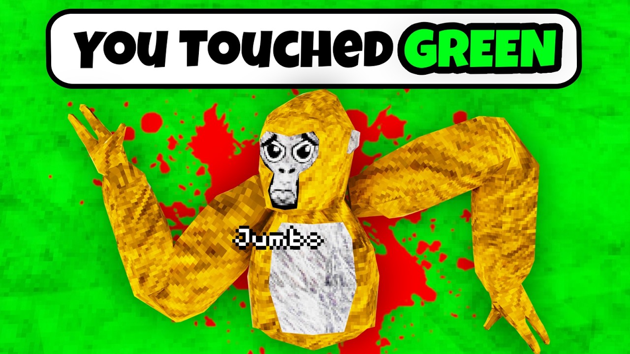 Gorilla Tag, But You Can’t Touch ANY Color