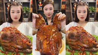 Eating Braised Pig's Head, Braised Lamb's Head With Five Spices, Spicy Lamb's Head #25