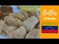 Bollitos de harina de maiz  aliñados con pollo hallaquitas