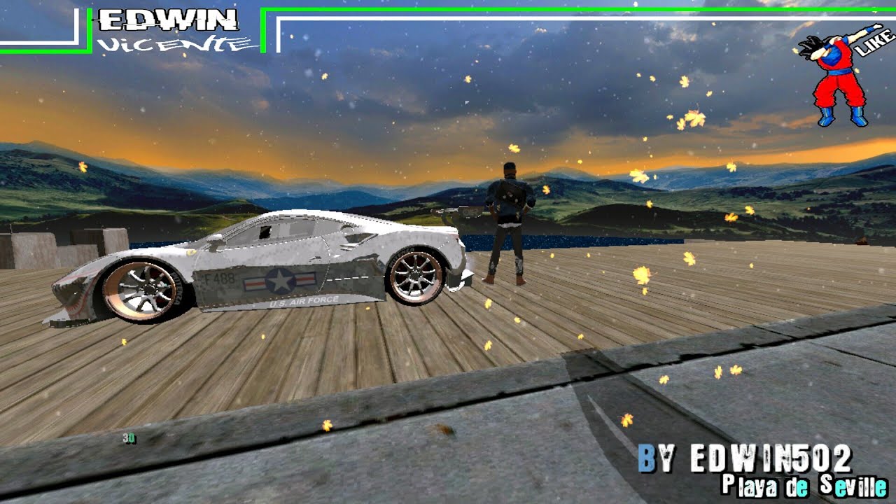 Mod effects Snow leaves for GTA SA Android | Hojas de nieves para GTA SA Android