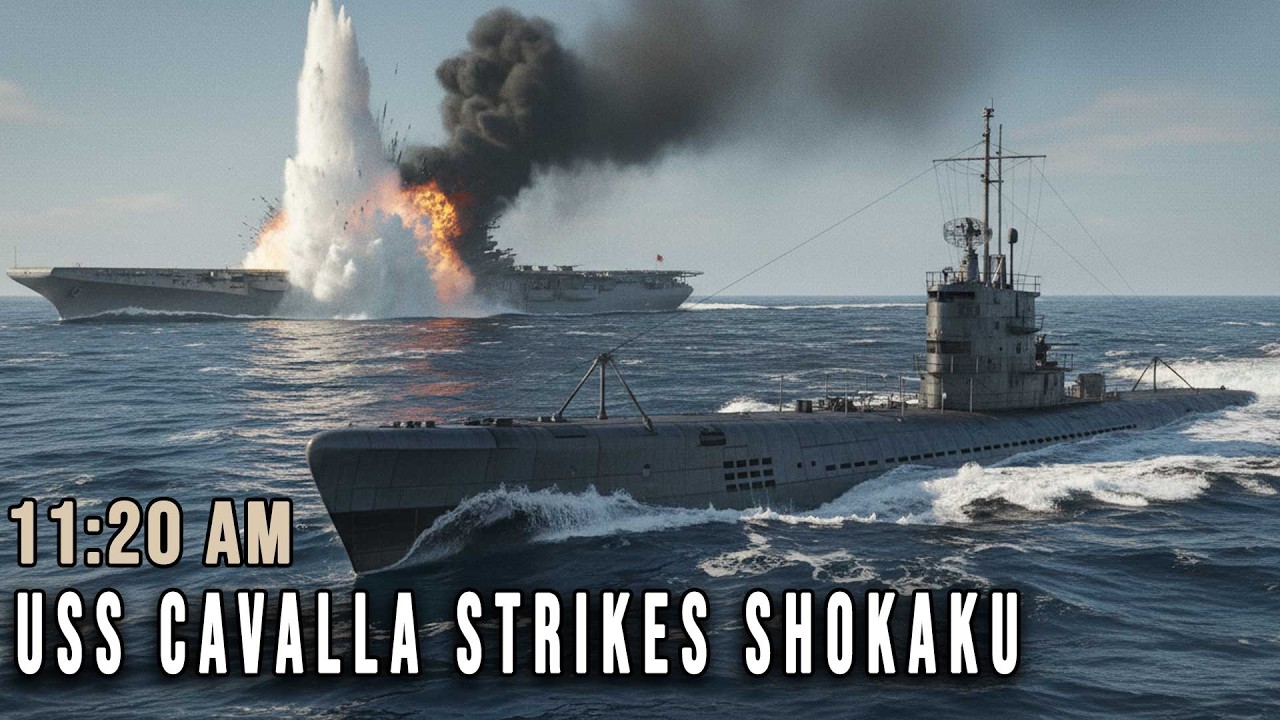 How USS Cavalla Sank IJN Shokaku — June 19, 1944