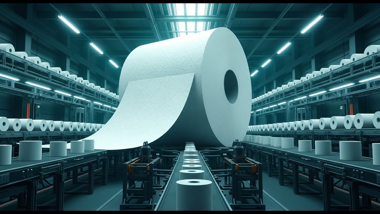 How Toilet Paper is Made: From Tree Pulp to Finished Tissue Rolls