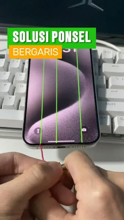 How to Fix a Striped Phone Screen