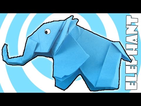 Инструкция оригами слон