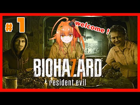 【RESIDENT EVIL 7 biohazard】家族になろうよ！😊   Let's be a family!