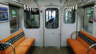 近鉄南大阪線 6020系C57編成の車内を眺める動画