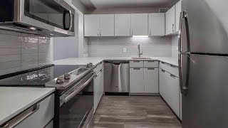 A west-view -15 1-bedroom at North Harbor Tower apartments